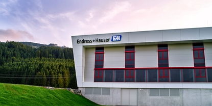 Endress+Hauser 温度+系统产品，德国 Nesselwang